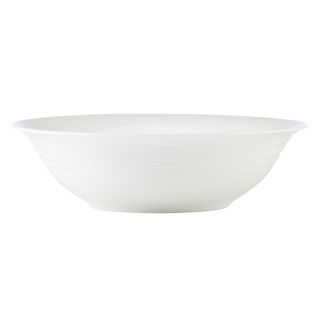 Kathy Ireland Home Kahala Vegetable Bowl By Gorham (White Materials Bone chinaCare instructions Microwave  and dishwasher safeService for One (1) Number of pieces One (1) vegetable bowl Dimensions 2.5 inches high x 9 inches in diameter )