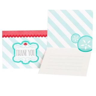 Little Spa Party Thank You Notes