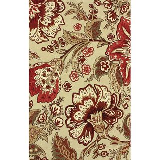 Nuloom Handmade Floral Multi Wool Rug (5 X 8) (MultiPattern FloralTip We recommend the use of a non skid pad to keep the rug in place on smooth surfaces.All rug sizes are approximate. Due to the difference of monitor colors, some rug colors may vary sli