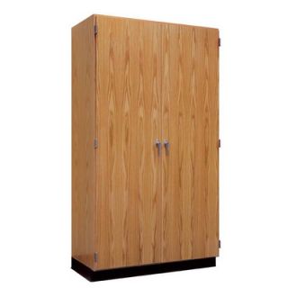Diversified Woodcrafts Hinged 36 Storage Case with Oak Doors 353 3622