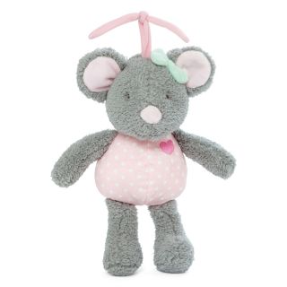 Carters Mouse Musical Pull Toy, Pink, Girls