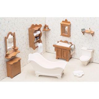 Greenleaf Bathroom Furniture Kit Set   1 Inch Scale   7204