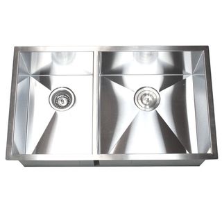 32 inch Double Bowl 40/60 Undermount Zero Radius Kitchen Sink Basket Strainer / Grid Accessories