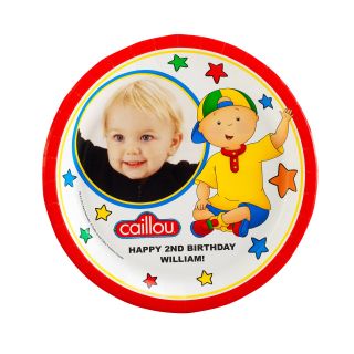 Caillou Personalized Dinner Plates