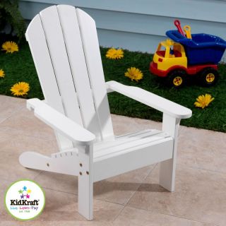 KidKraft Adirondack Chair   White   00081