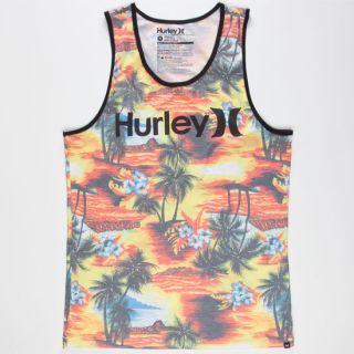 Flammo Mens Tank Sunset In Sizes Medium, Xx Large, X Large, Large, Small