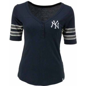 New York Yankees 47 Brand MLB Womens Playoff T Shirt