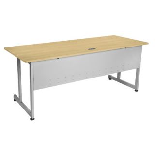 OFM Modular Desk/Worktable 55222 Finish Maple and Silver