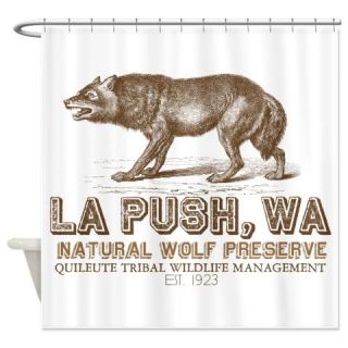  Quileute Wolf Preserve Shower Curtain  Use code FREECART at Checkout