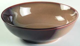 Sango Eclipse Brown Soup/Cereal Bowl, Fine China Dinnerware   Multisided,Brown S