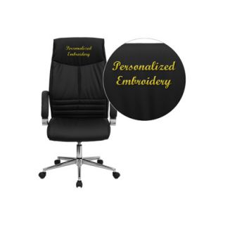 FlashFurniture Personalized High Back Leather Executive Office Chair BT 9996 