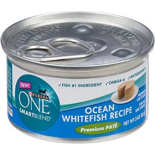 Purina ONE Smart Blend Ocean Whitefish Premium Pate Canned Cat Food