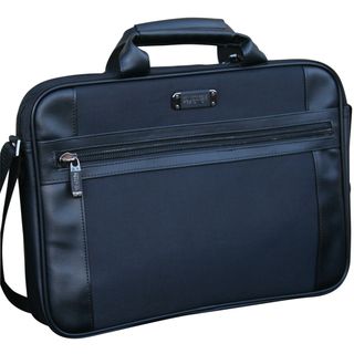 Kenneth Cole R Tech 16 inch Carry On Laptop Case (BlackWeight 2 lbsPockets 2 zipper pocketsCarrying strap 50 inch adjustable shoulder strapHandle top handleExterior dimensions 16 inch x 11.75 inch x 2 inch )