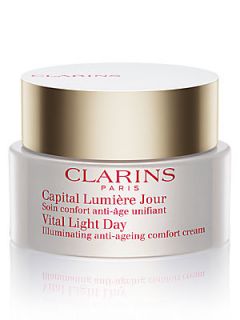 Clarins Vital Light Day Illuminating Anti Aging Comfort Cream/1.7 oz.   No Color