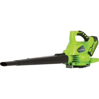 GreenWorks G MAX Blower/Vac   DigiPro 40V, 4.0Ah Li Ion, 170 MPH, Model# 24322