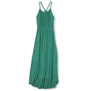 Merona Womens Knit Braided Strap Maxi Dress   Acacia Leaf   S