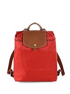 Longchamp Le Pliage Backpack   Deep Red
