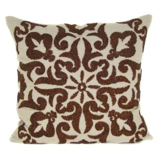 Design Accents Damascus Pillow   20L x 20W in.   KSS 0133 DAMASCUSRED