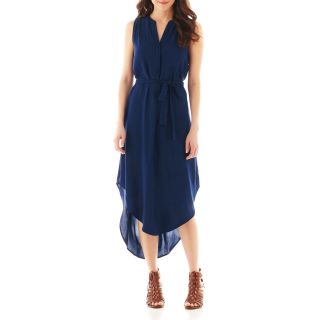 A.N.A Sleeveless Belted Maxi Dress, American Navy