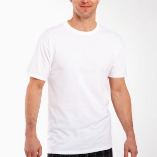 Fruit Of The Loom Premium 4 pk. Crewneck T Shirts, White, Mens