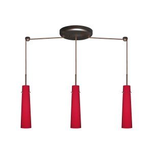 Besa Lighting BEL 3BB 5674RM BR Camino Pendant