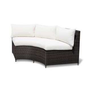 Source Outdoor Circa All Weather Wicker Armless Sectional Sofa Multicolor   SO 