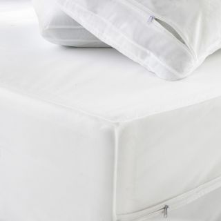 Permafresh Basic Mattress Protector Set, White