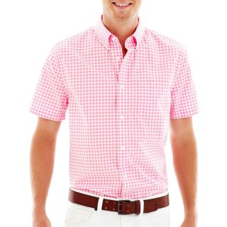 Gingham Shirt, Pink, Mens