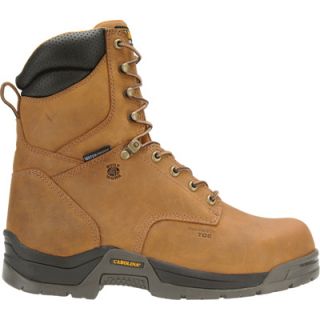 Carolina 8in. Waterproof Composite Safety Toe EH Work Boot   Copper, Size 14
