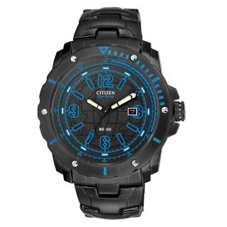 Drive from Citizen Eco Drive WDR Mens Black & Blue Watch BM7277 50E