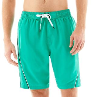 Speedo Sprinter Volley Swim Trunks, Green, Mens