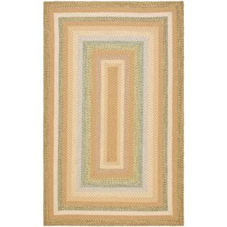 Hand woven Country Living Reversible Tan Braided Rug (8 X 10)