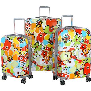 Blossom 3 Piece Hard Case Travel Set   Blue