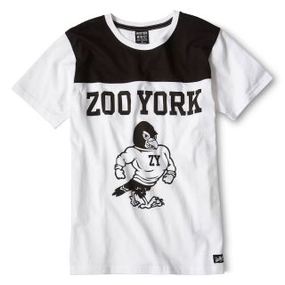 Zoo York Jersey Style Tee   Boys 8 20, White, Boys