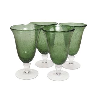 Iris 4 pc. Footed Glass Set