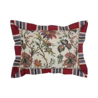 Waverly Felicite Ivory Pieced Decorative Pillow