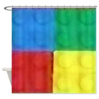  Color Blocks Shower Curtain  Use code FREECART at Checkout