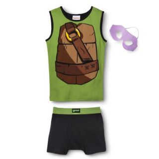 Teenage Mutant Ninja Turtles Donatello Boys Tank/Underwear Set w/ Mask  