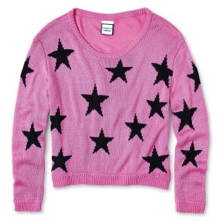 FLOWERS BY ZOE by Kourageous Kids Starry Sweater   Girls 6 16, Pink, Girls