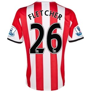 adidas Sunderland 13/14 FLETCHER Home Soccer Jersey