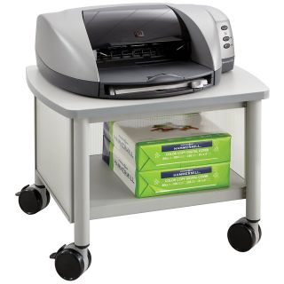 Safco Under Table Printer Stand   20 1/2 X16 1/2 X14 1/2   Gray   Gray