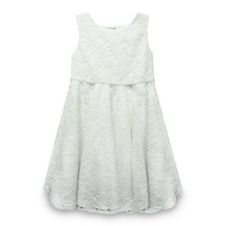 Marmellata Lace Flower Girl Dress Girls 12m 6y, White, White, Girls