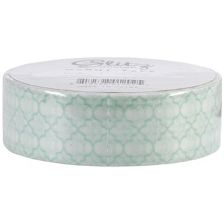 Carpe Diem Washi Tape .5x32 Feet mint Chain