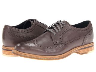 Cole Haan Cooper SQ Wingtip Mens Lace Up Wing Tip Shoes (Gray)