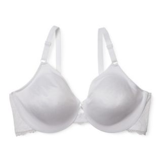 Self Expressions By Maidenform Womens Unlined Lace Wing Bra 5062   White 38DD