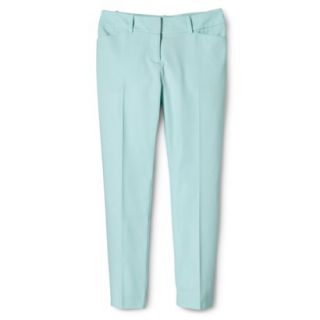 Mossimo Womens Modern Fit Ankle Pant   Sea Foam Green 8