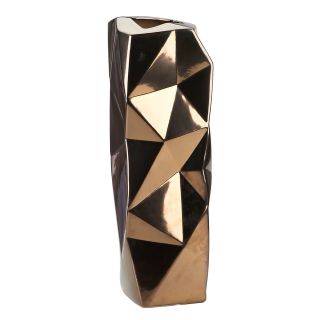 Impulse Bronze Wrinkle Vase