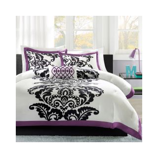 Mizone Capri Comforter Set, Purple, Girls