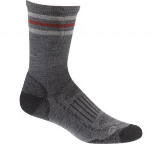 Mens Merrell Courant Stripe (2 Pairs)   Charcoal Striped Socks