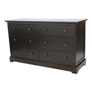 Muniré Furniture Chesapeake 6 Drawer Chest   Merlot